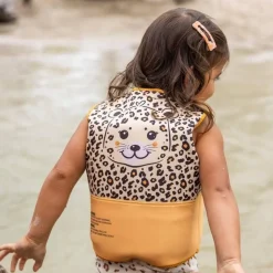Gilet De Natation - Léopard Beige - Swim Essentials