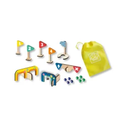 Golf de billes : Parcours minigolf en bois - SES Creative