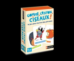 Gomme, crayon, ciseaux - Nathan