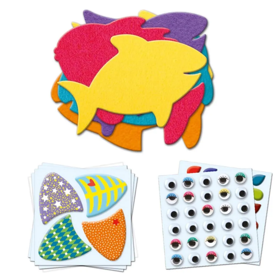 Gommettes : J'aime les poissons - Djeco