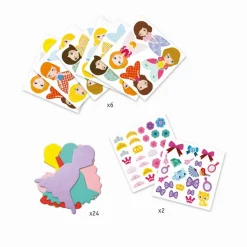 Gommettes : J'aime les princesses - Djeco