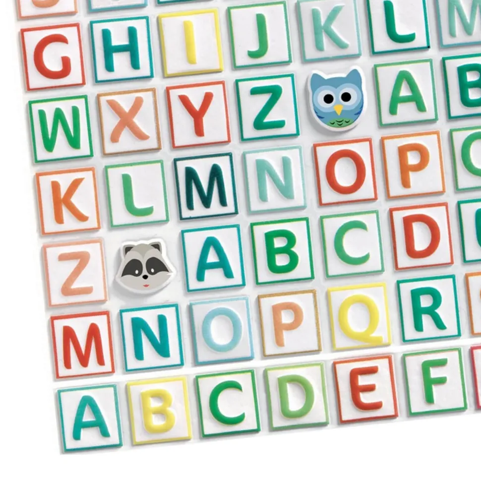 Gommettes alphabet - Djeco