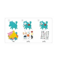 Gommettes et Stickers : J'aime les animaux - Djeco