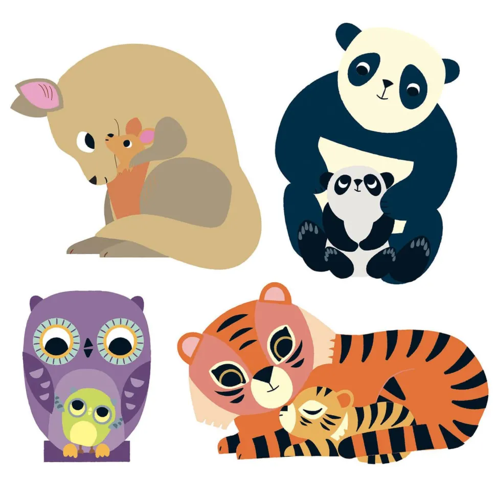 Gommettes Mamans Bébés - Djeco