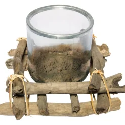 Grand Bougeoir Mer avec sable, 15cm - RueDeLaFete