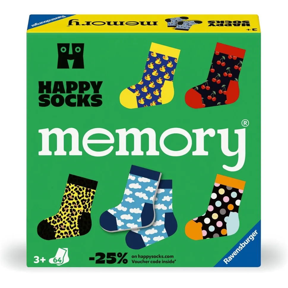 Grand memory - Happy Socks - Ravensburger