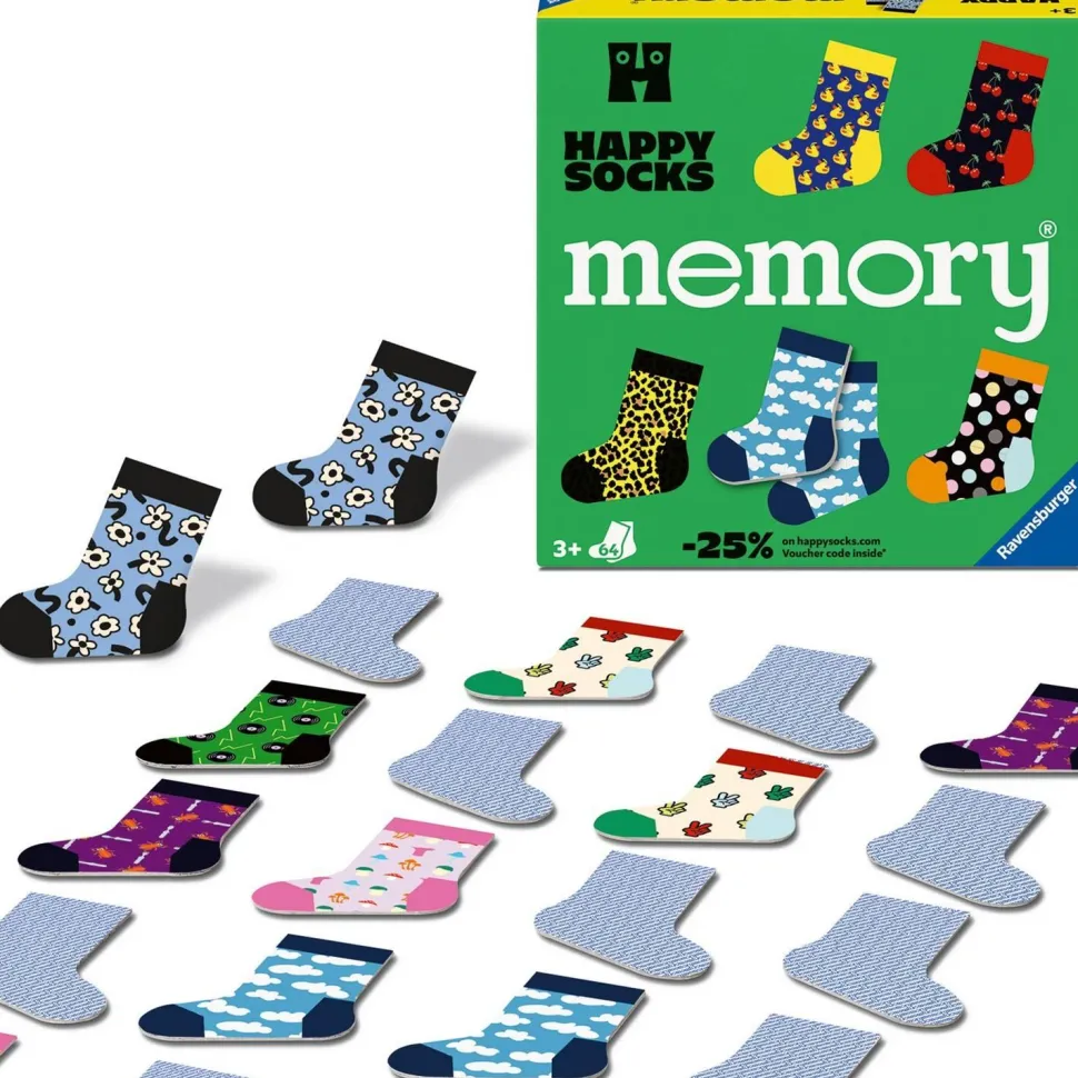 Grand memory - Happy Socks - Ravensburger