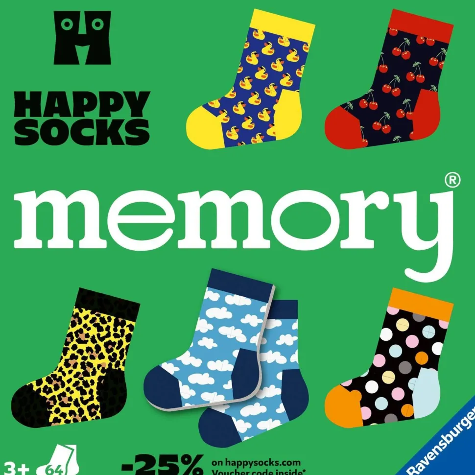 Grand memory - Happy Socks - Ravensburger