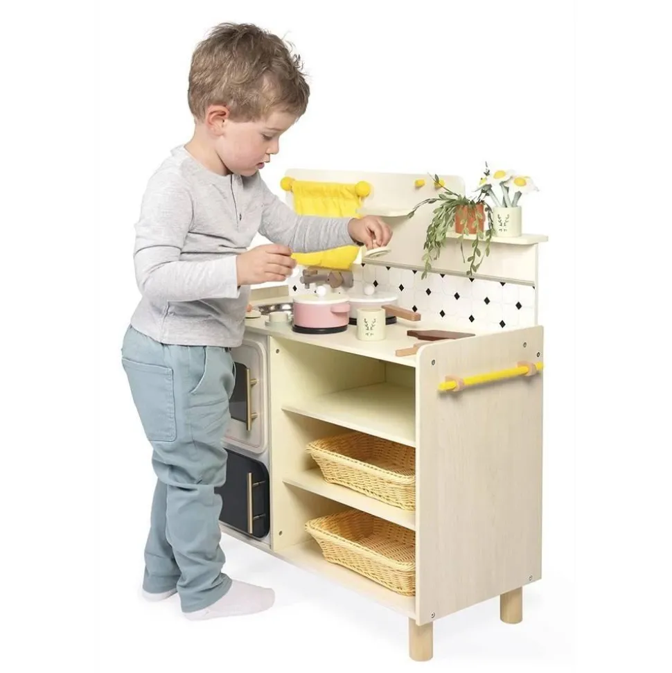 GRANDE CUISINE EN BOIS MAMIE SOLEIL - Janod