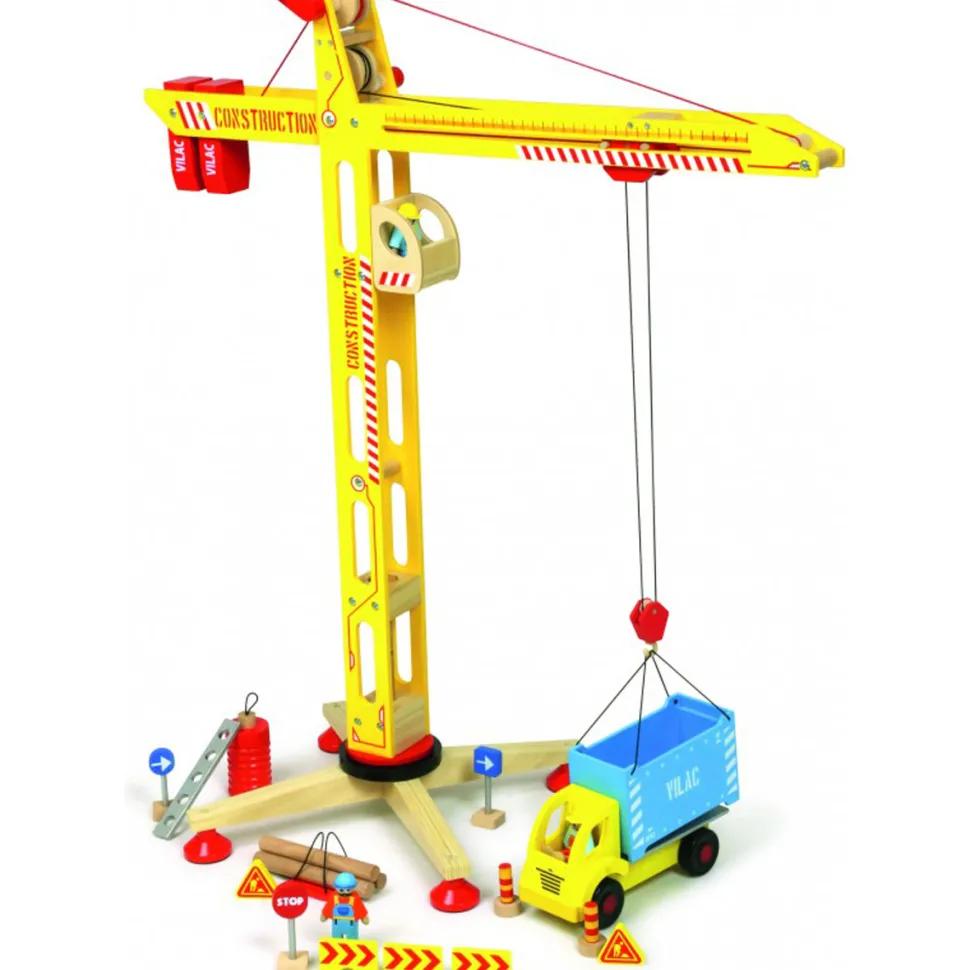 Grande grue en bois - Vilac