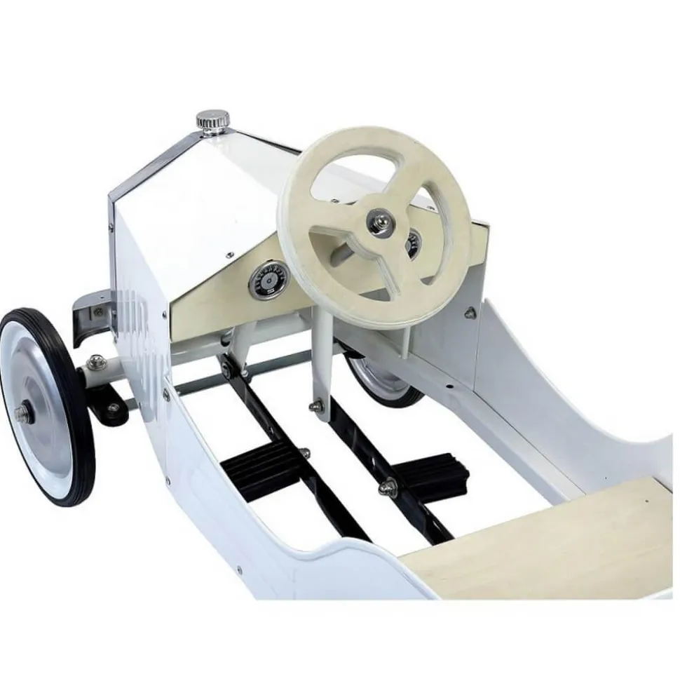 Grande voiture à pédales ivoire - Vilac