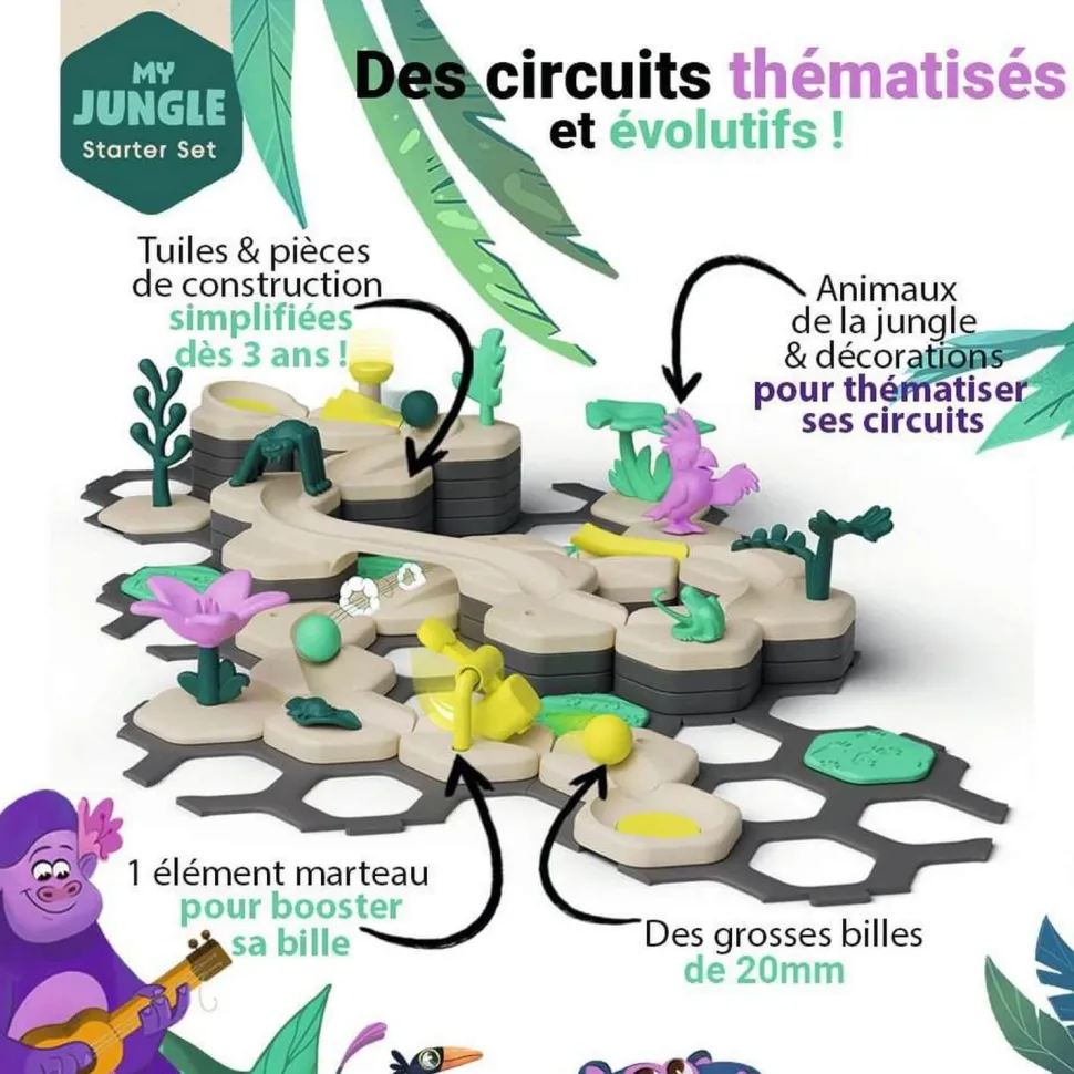 GraviTrax Junior - Starter Set : my jungle - Ravensburger