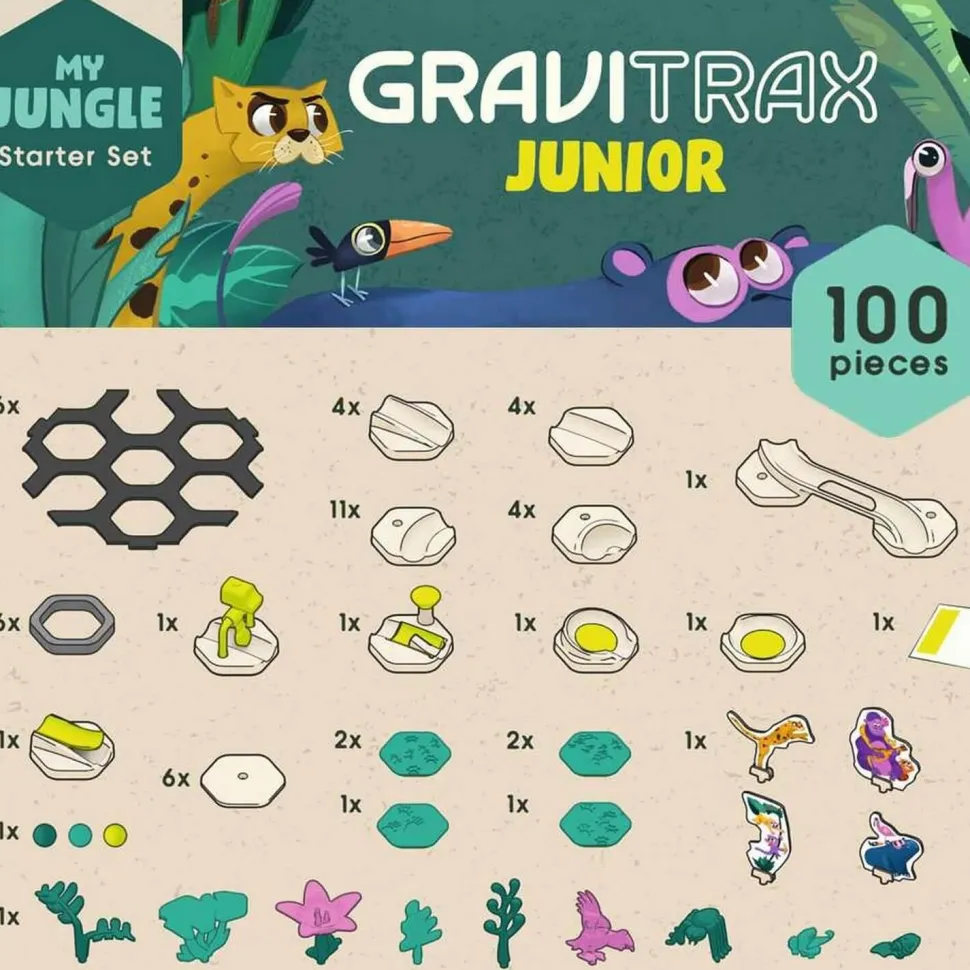 GraviTrax Junior - Starter Set : my jungle - Ravensburger