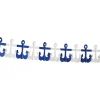 Guirlande ANCRES marines ignifugée 3m - RueDeLaFete