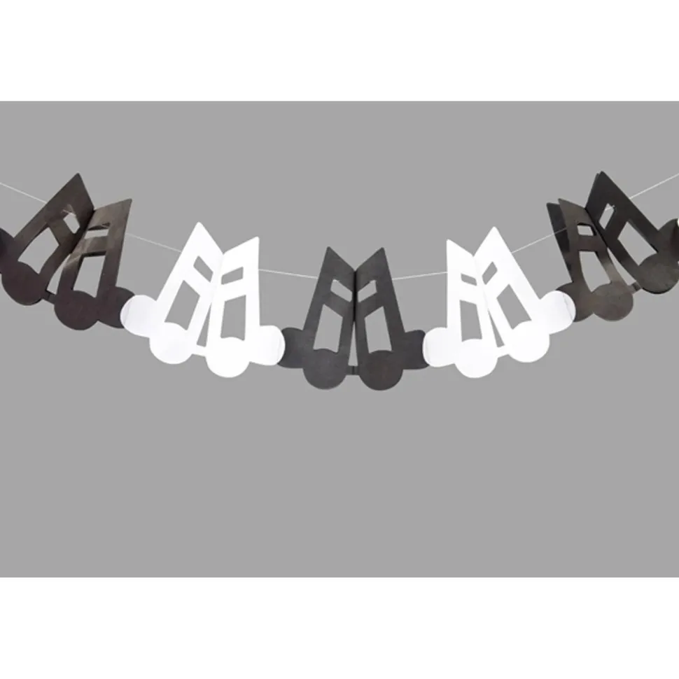 GUIRLANDE Notes de Musique 4m - RueDeLaFete