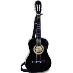 Guitare classique noire en bois 93 cm - Bontempi
