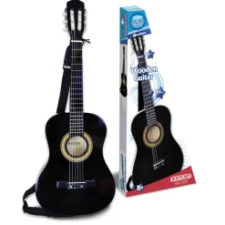 Guitare classique noire en bois 93 cm - Bontempi