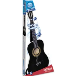 Guitare classique noire en bois 93 cm - Bontempi