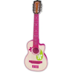 Guitare plastique rose 70 cm - Bontempi