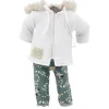 Habillage Anaelle pour poupée Minouche 34 cm - Petitcollin