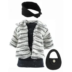 Habillage Isabey pour poupée 40 cm - Petitcollin