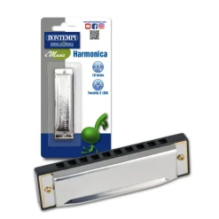Harmonica en métal 10 cm - Bontempi