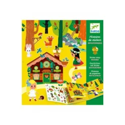 Histoire de stickers : La forêt magique - Djeco