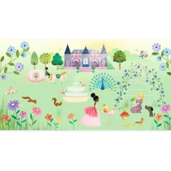 Histoires de stickers : La vie au château - Djeco