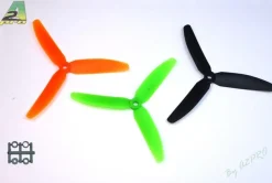 Hélice Gemfan Tripale propulsive 7 x 3.5 orange A2PRO - Gemfan