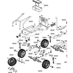 Hobbytech CRX18 1:18 Gris - HOBBYTECH