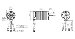 HobbyWing Combo Ezrun Max6 ESC 4985-1650Kv Moteur (Noir) - HobbyWing BE