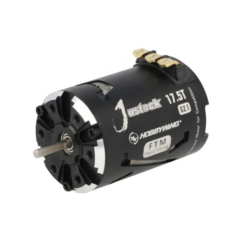 HobbyWing Justock G2.1 17.5T SensoRouge Moteur (Fixed Timing) - HobbyWing BE