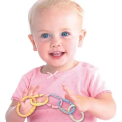 Hochet Anneaux pour bébé x5 - Tolo