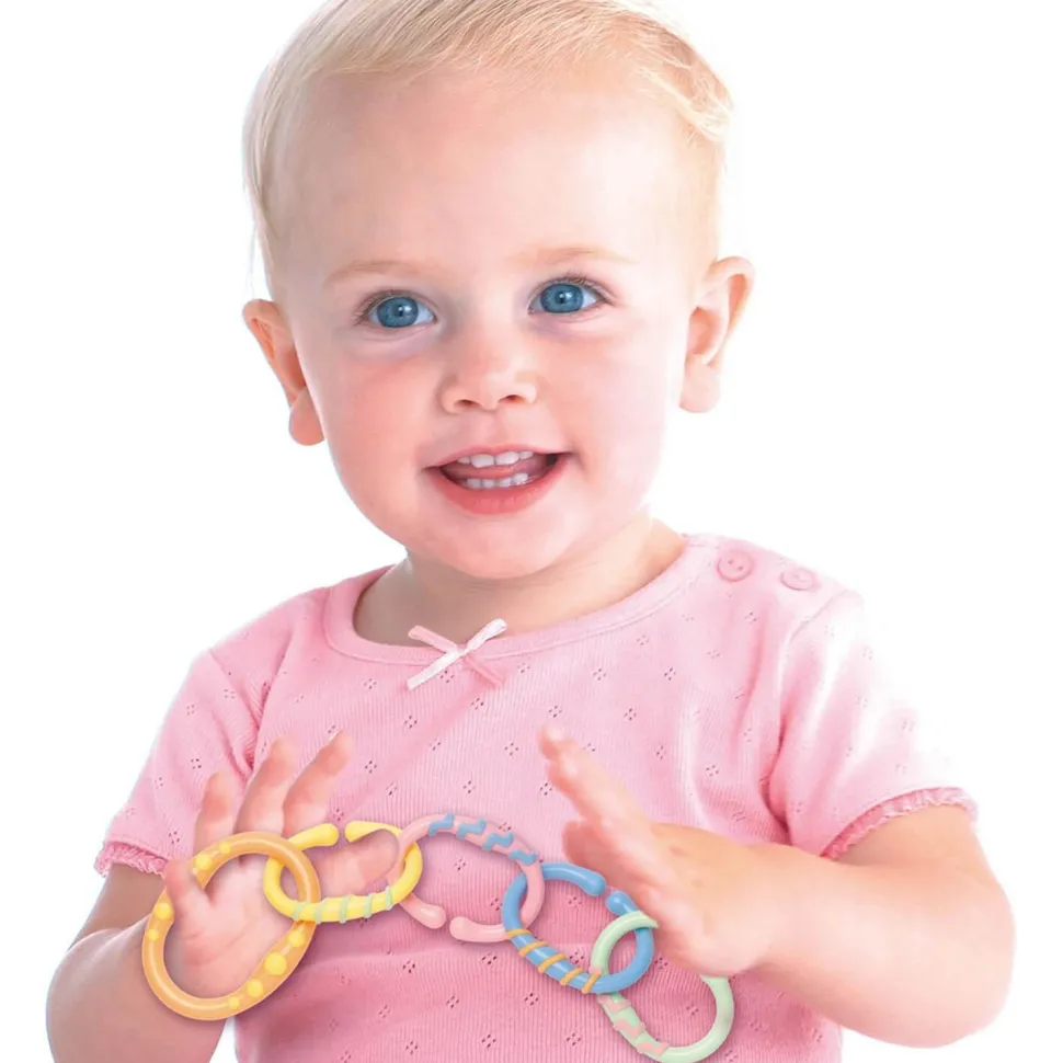 Hochet Anneaux pour bébé x5 - Tolo