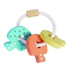 Hochet clés pastel - Plan Toys