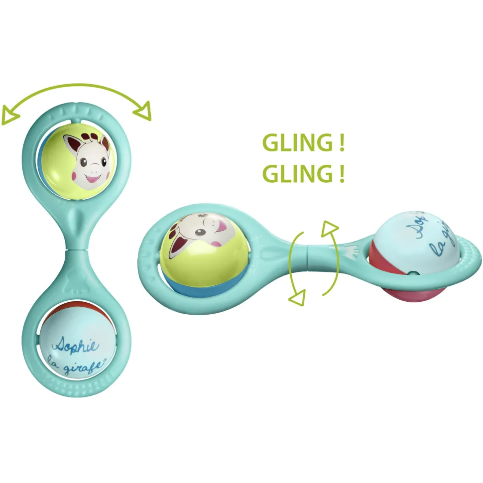 Hochet Twist Sophie la girafe - Vulli