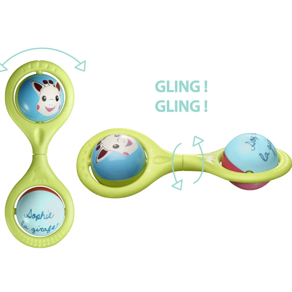 Hochet Twist Sophie la girafe - Vulli