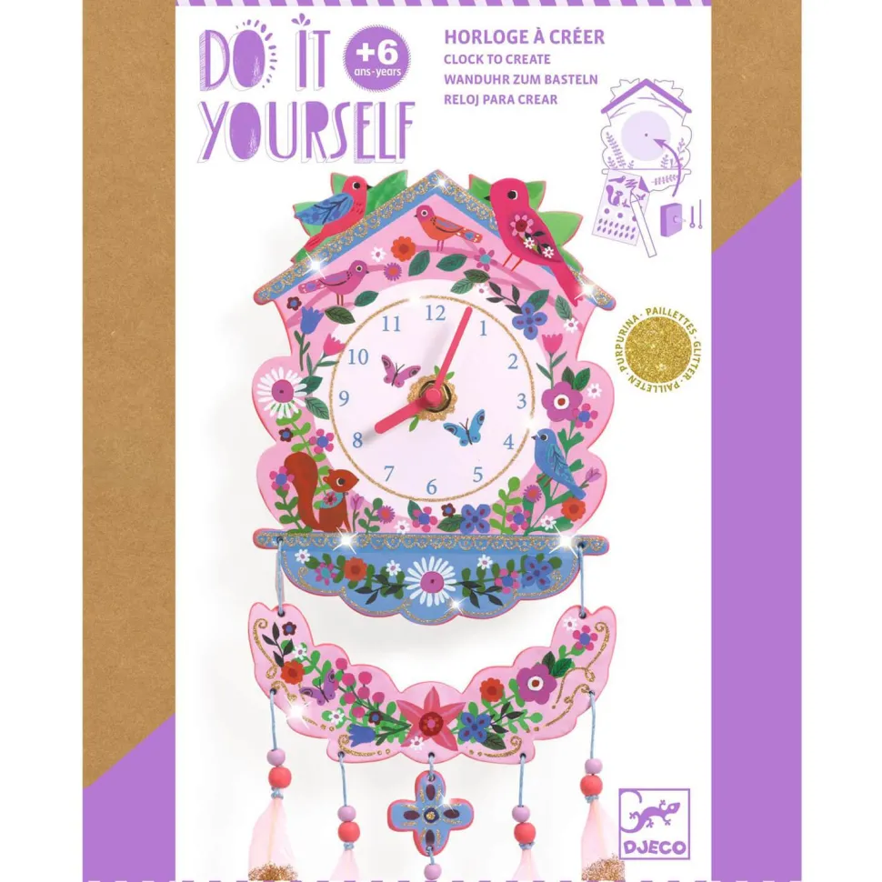 Horloge à créer : Coucou - Djeco