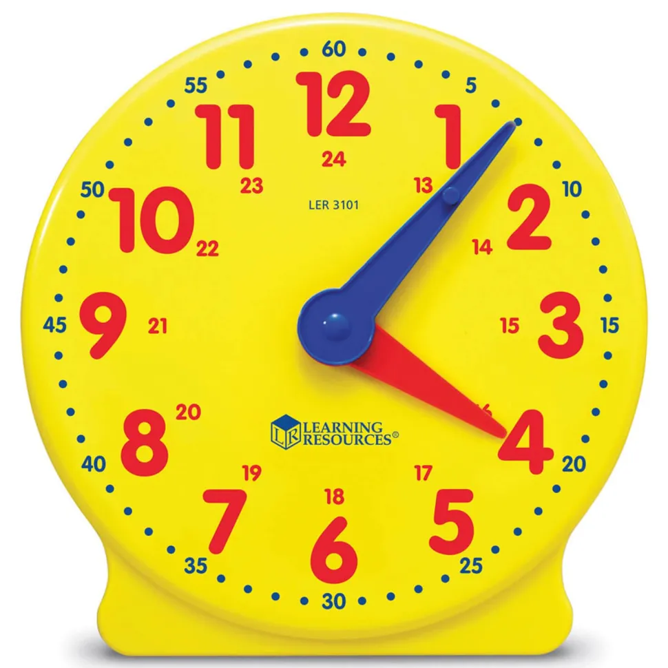 Horloge d'apprentissage 24 heures Big Time - Learning Resources
