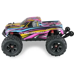 Hyper Go RTR Monstertruck Brushless 4WD 1:16e - Bleu/Rouge - Amewi