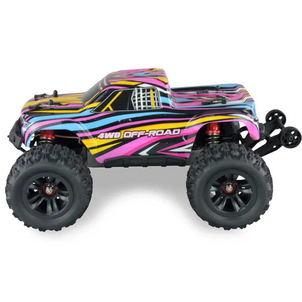 Hyper Go RTR Monstertruck Brushless 4WD 1:16e - Bleu/Rouge - Amewi