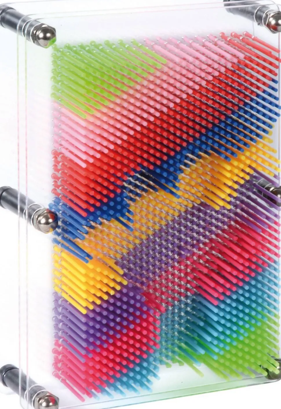 Image 3D en appuyant sur les aiguilles, couleur arc-en-ciel - Eduplay