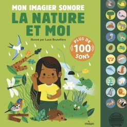Imagier sonore : LA NATURE ET MOI - Poppik