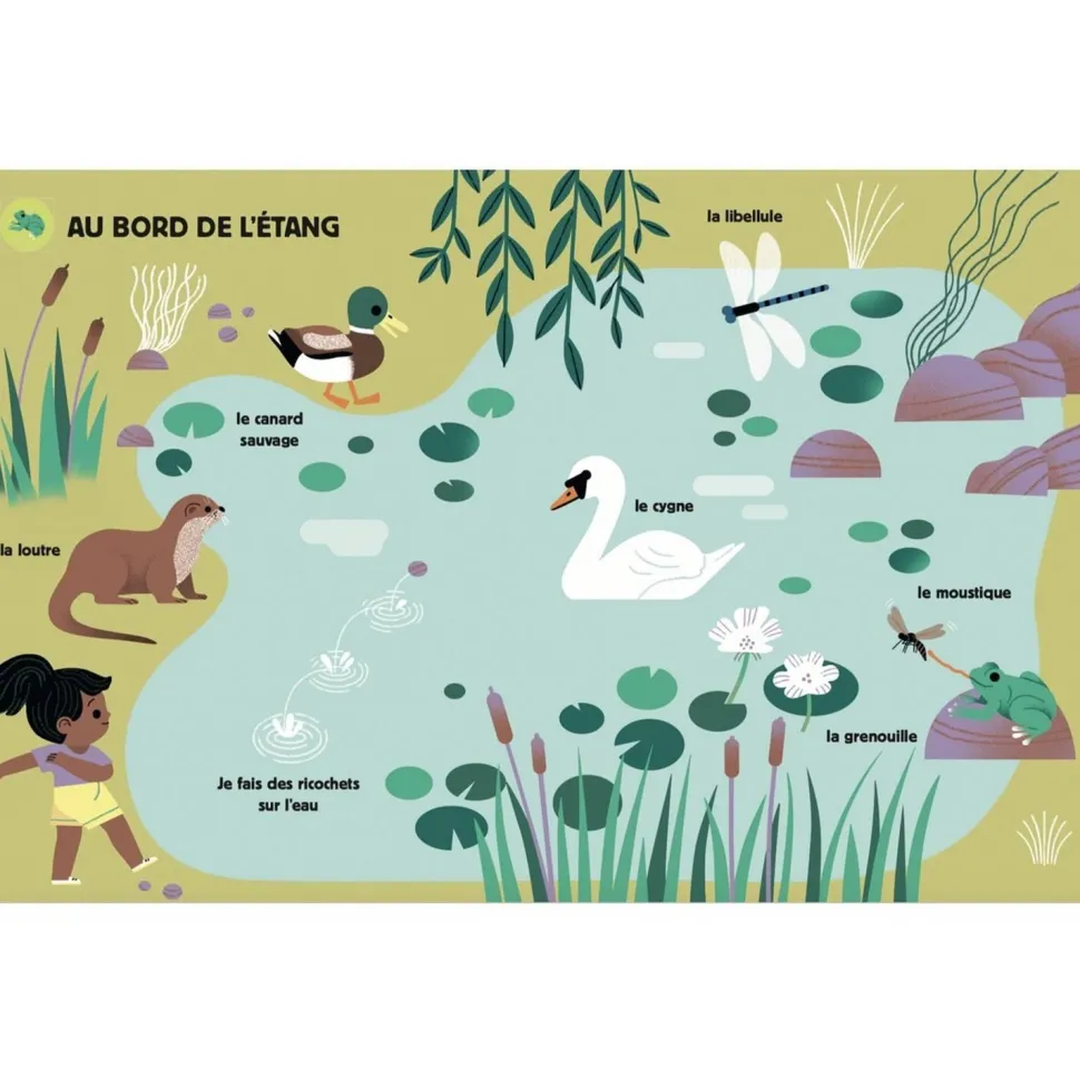 Imagier sonore : LA NATURE ET MOI - Poppik