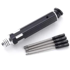 InteRChangable Hex Driver Set 1.5Mm/2.0Mm/2.5Mm/3.0Mm - Fastrax