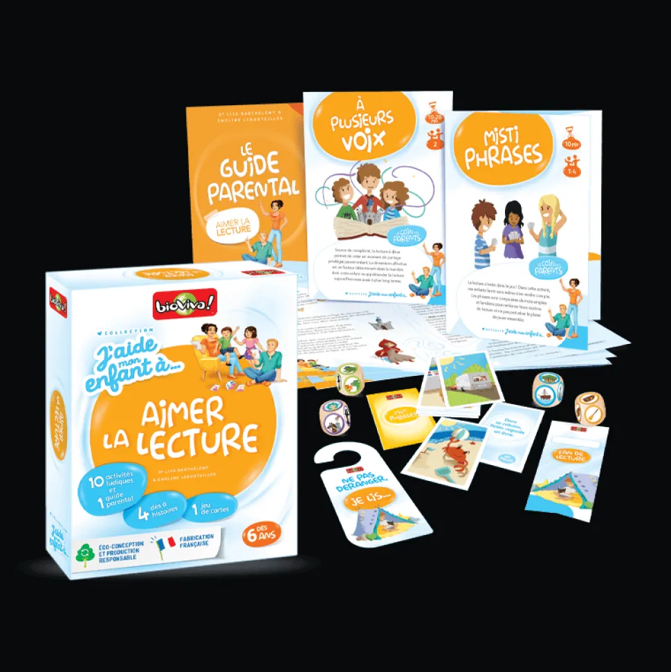 J'aide mon enfant à... aimer la lecture - Bioviva