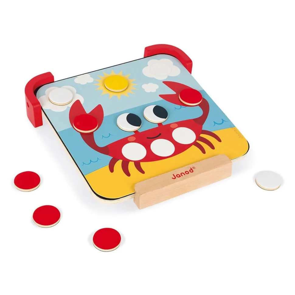 J'apprends les couleurs : Pastilles Magnétiques - Janod