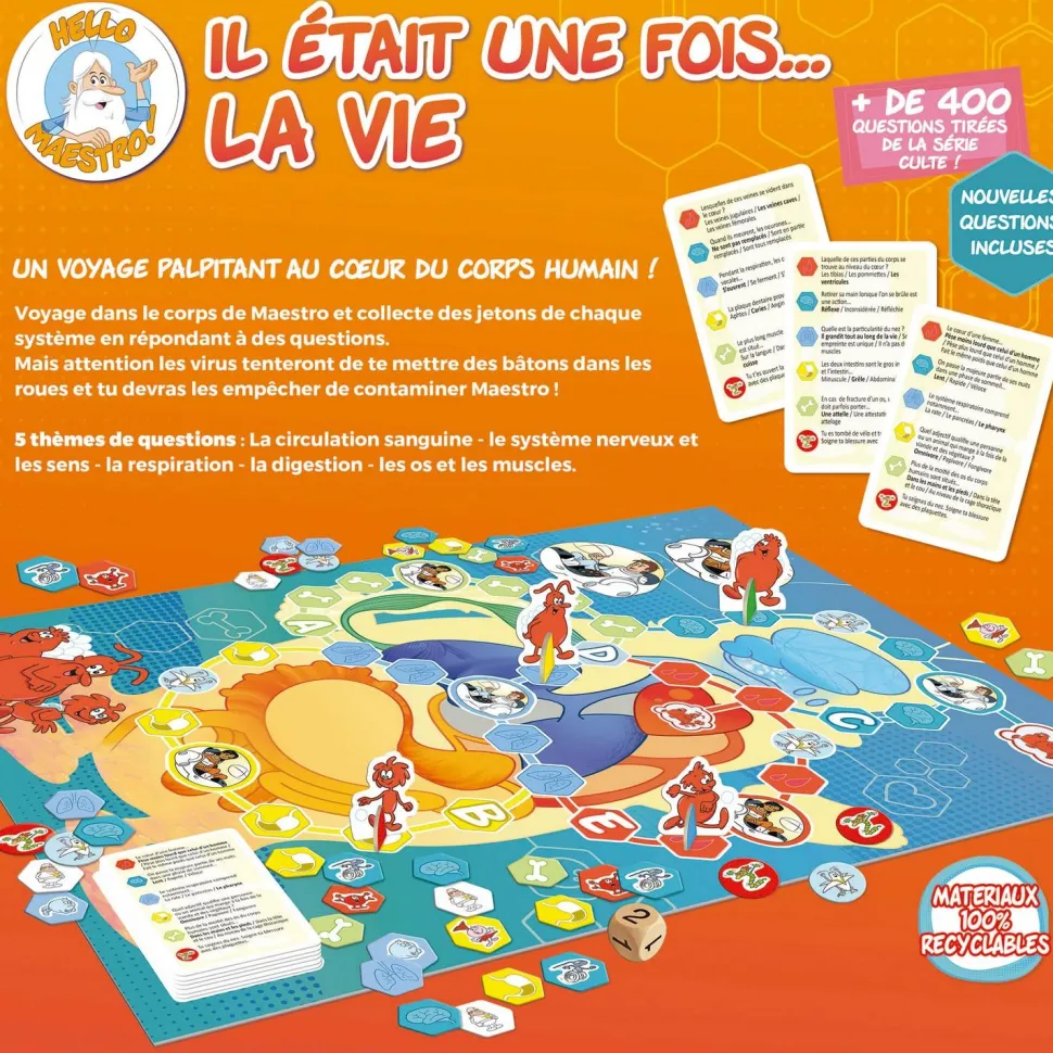 Jeu : Il était une fois... La vie - Educa