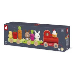 Jeu à tirer : Train de la Ferme - Janod