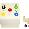 Jeu bâtons dans la boîte 20cm, couleurs et chiffres 1-6 - Eduplay